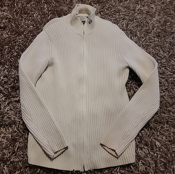 Polo Ralph Lauren Other - Vintage Ralph Lauren Polo Jeans Co Mens Zippered Ribbed Sweater MEDIUM